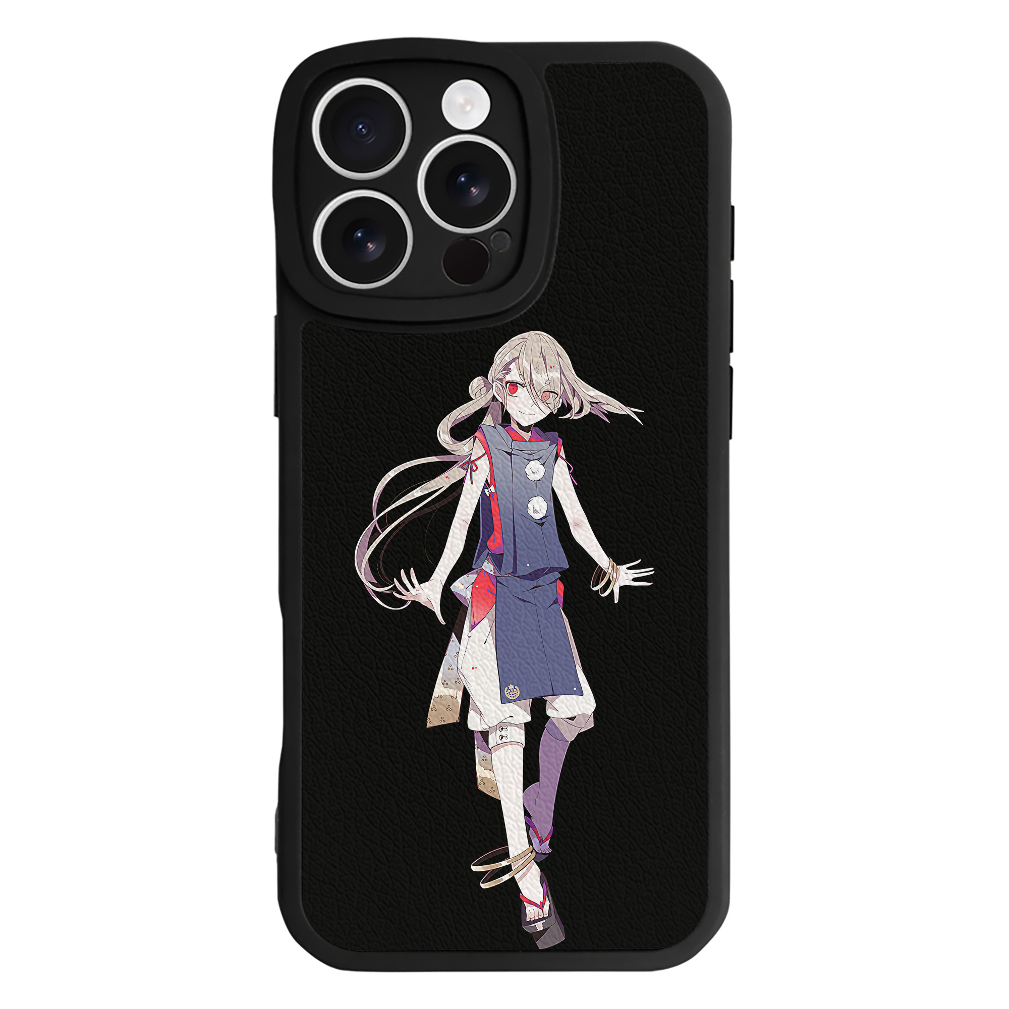 （画像用） 刀剣乱舞 Touken Ranbu 【iPhone 16シリーズ対応】シリコンスマホケース（レザー調） 材質：シリコン